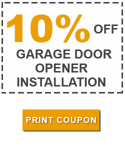 Garage Door Opener Installation Coupon Sunnyvale CA